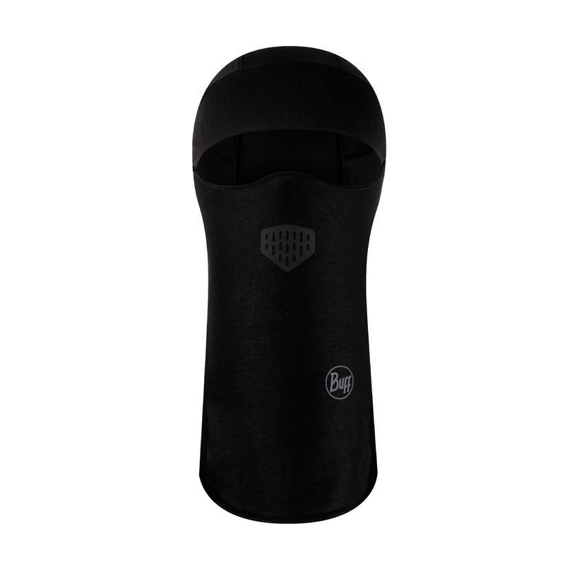 Kominiarka Buff Thermonet Hinged Balaclava Solid Black