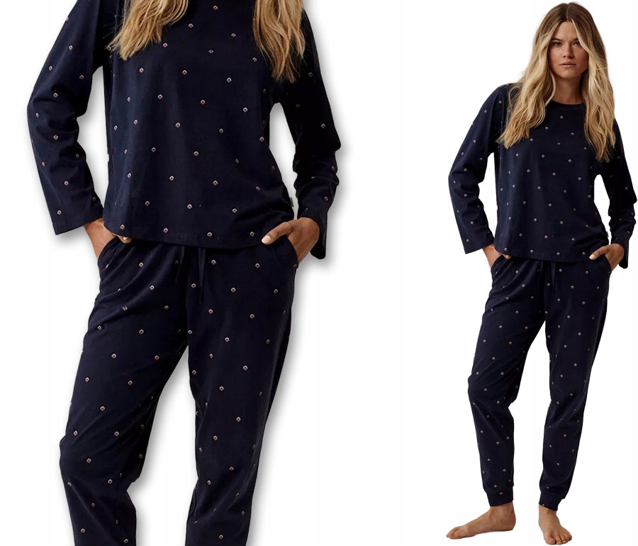 PiŻama Atlantic NLP-500 Jz25 granatowy