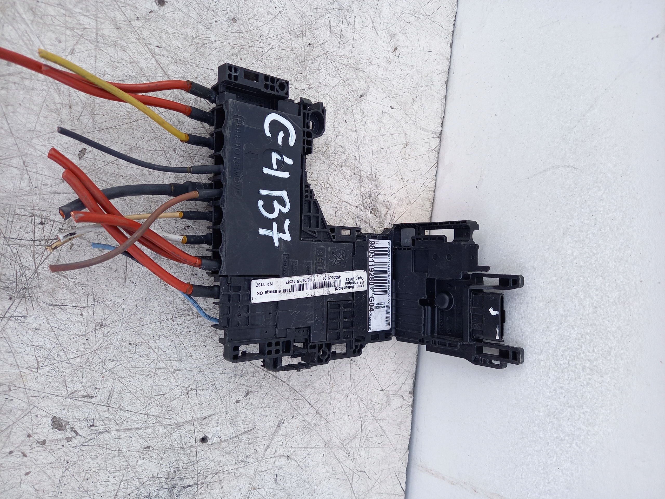 Moduł akumulatora G04 Citroen C4 II B7 508 9805119280