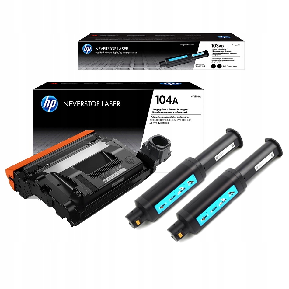 

Bęben Tonery Hp Neverstop W1104A W1103A 104A 103A