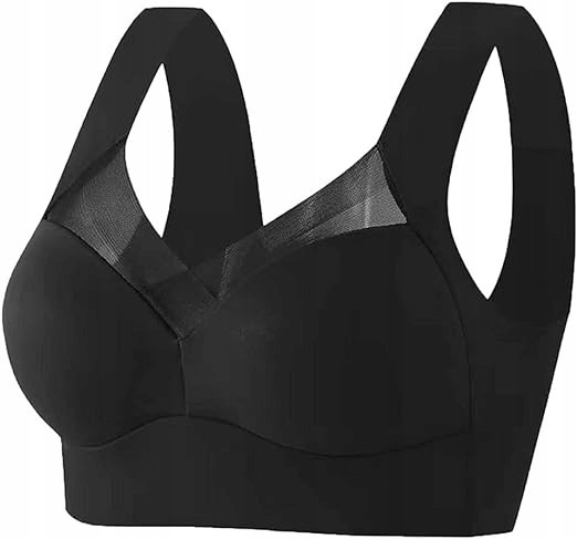 Biustonosz ultrawygodny z siateczką, bez zapinania kobiecy rozmiar 2L (XL) Marka bez marki