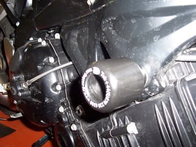 Padacie Protektory Classic Rg Racing Bmw K1200 R/K1300R 09-15 Čierne