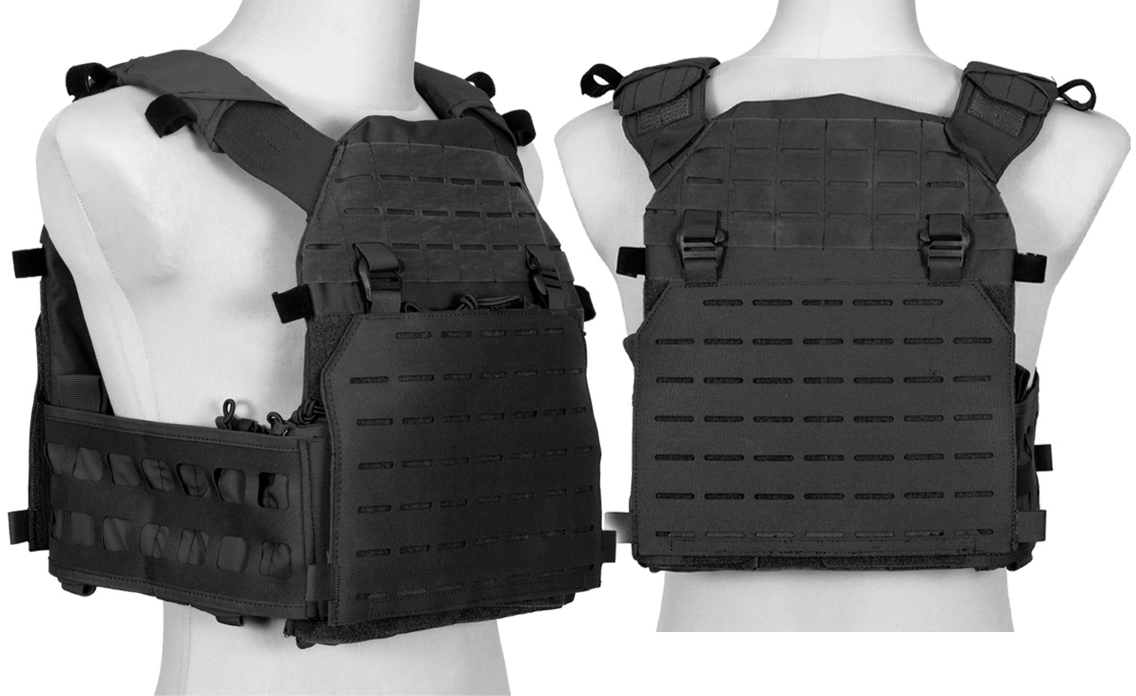 Taktická vesta Advanced Laser Gfc Molle Black
