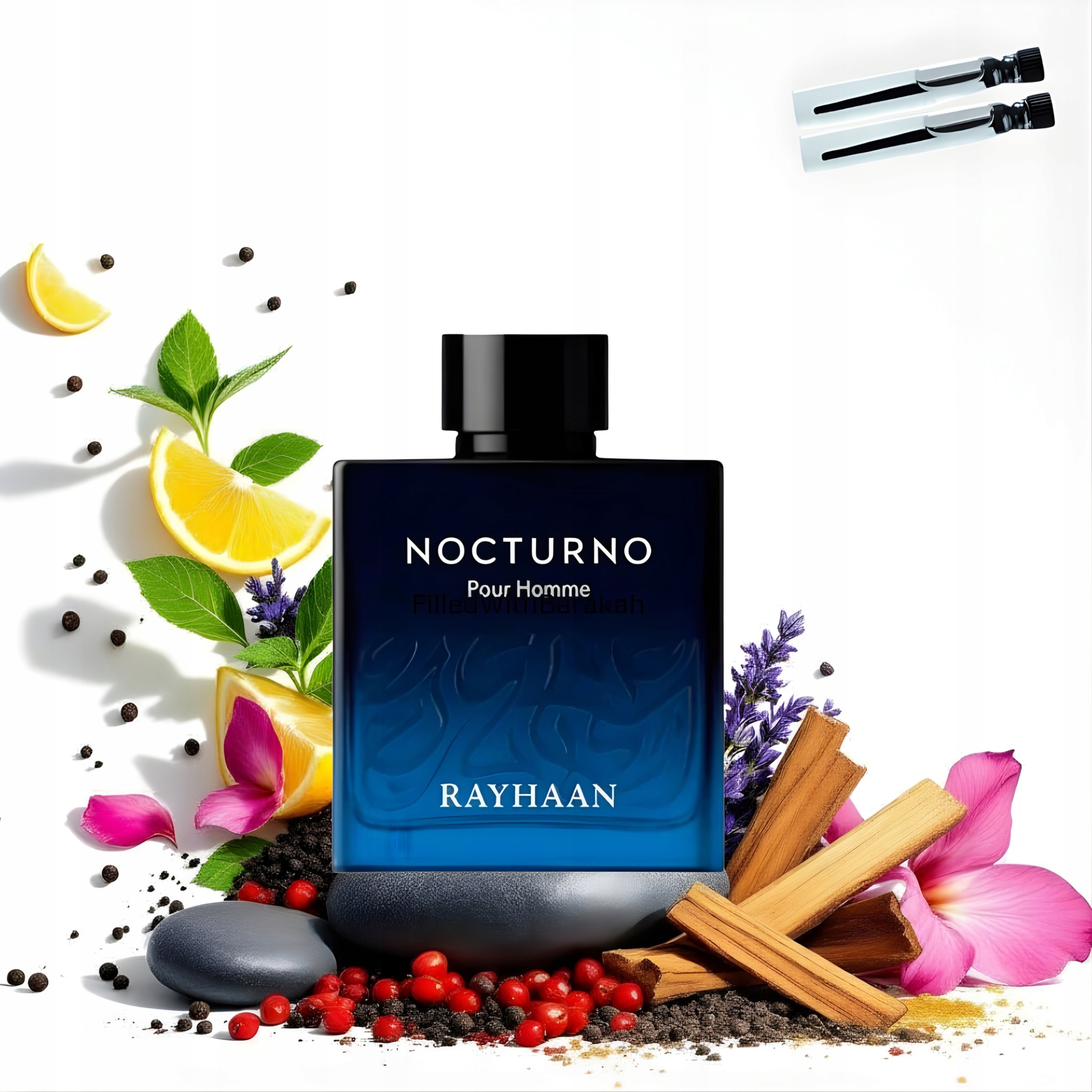Parfém Rayhaan Nocturno 100ml 2 Vzorky Dárek