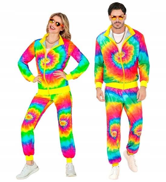 Kostým Teplákovka Hipis Hipisa Dresiář Léta 60 70 S