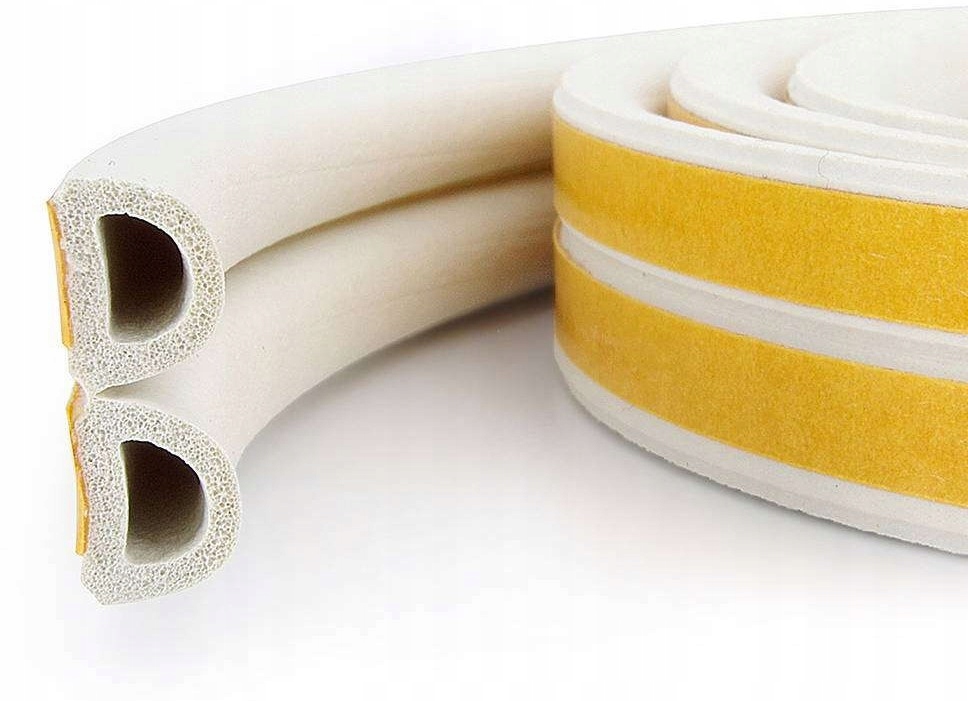 Uszczelka 6m profil D biała