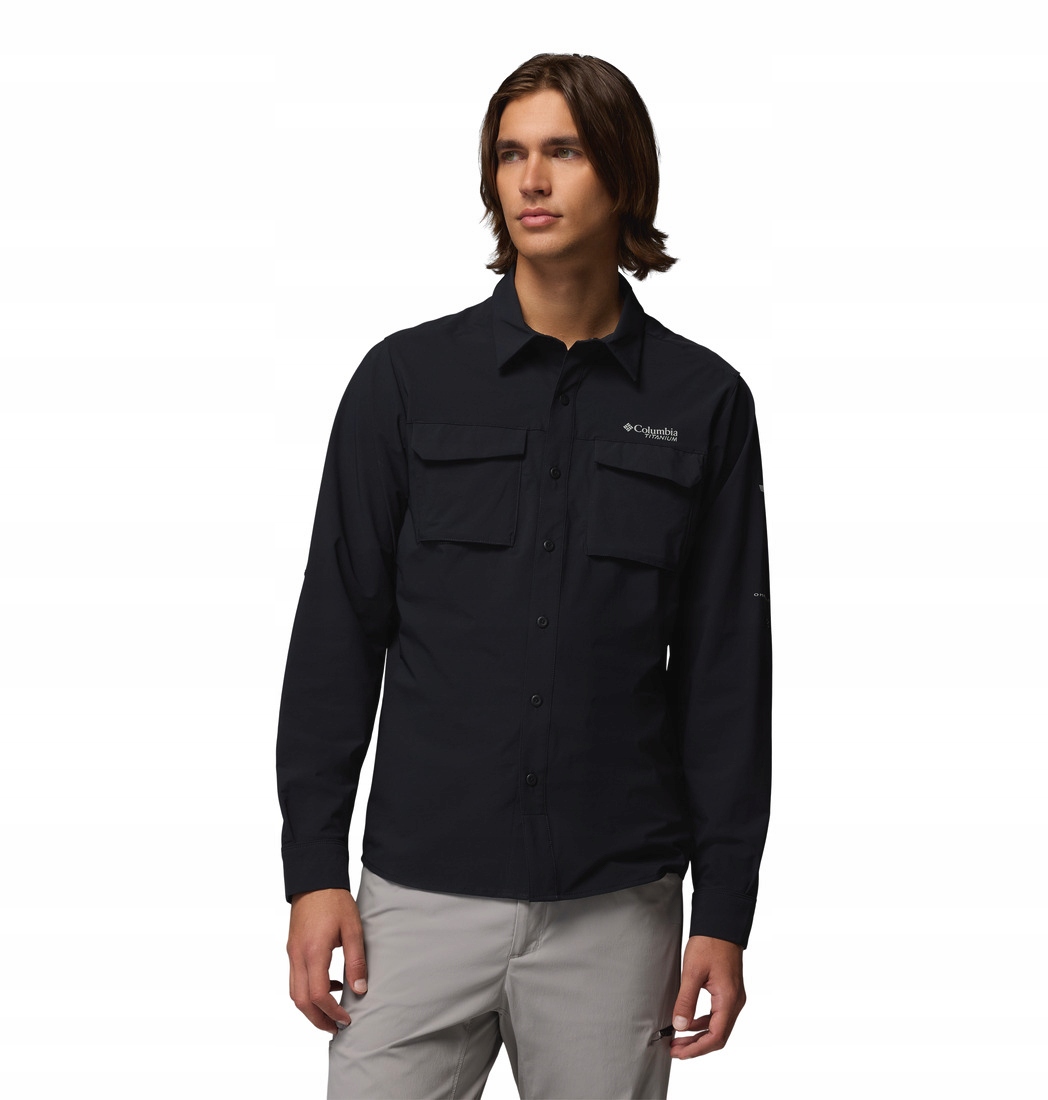 Pánská košile Columbia Silver Ridge Elite Woven černá 2180491010 vel. M