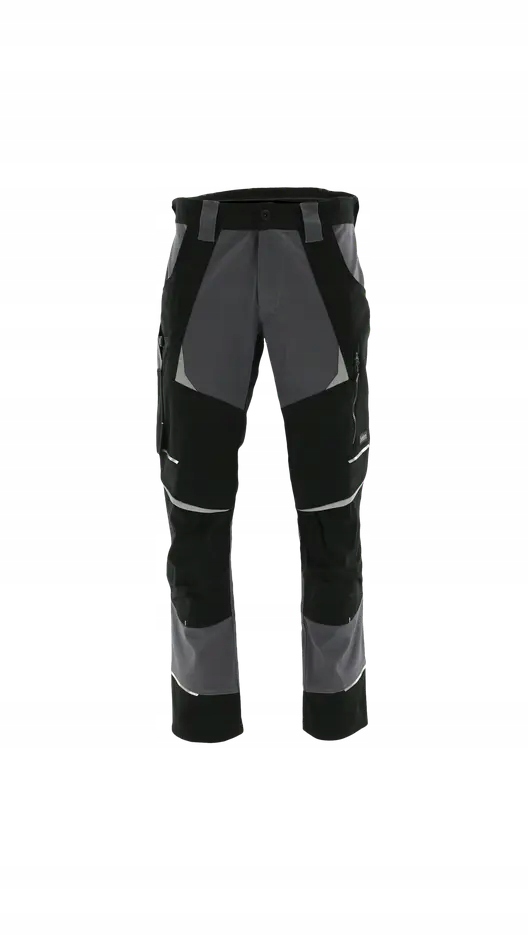 Sara workwear spodnie robocze do pasa Cottonflex czarny-szary 60