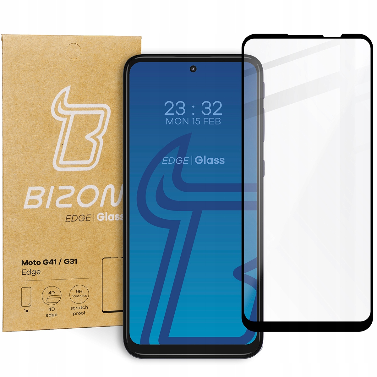 

Szkło hartowane Bizon Glass Edge do Moto G31 G41