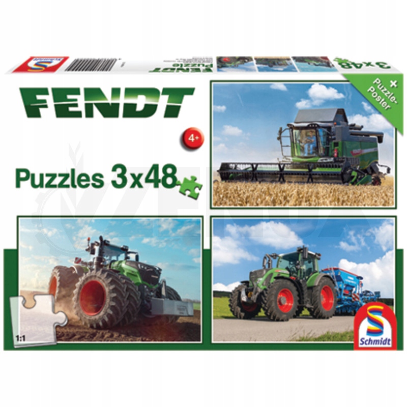 Puzzle Fendt 1050 Vario Schmidt 144 elementów