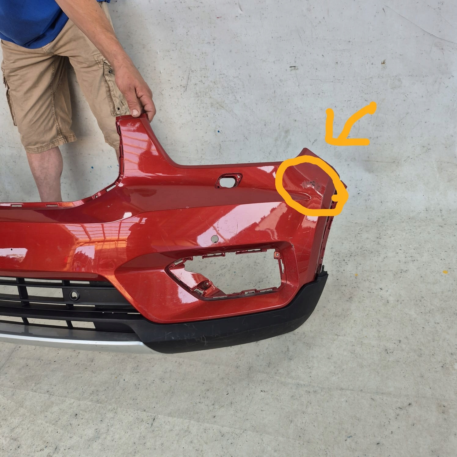 VOLVO XC40 II 17- bumper front front SPR PDC