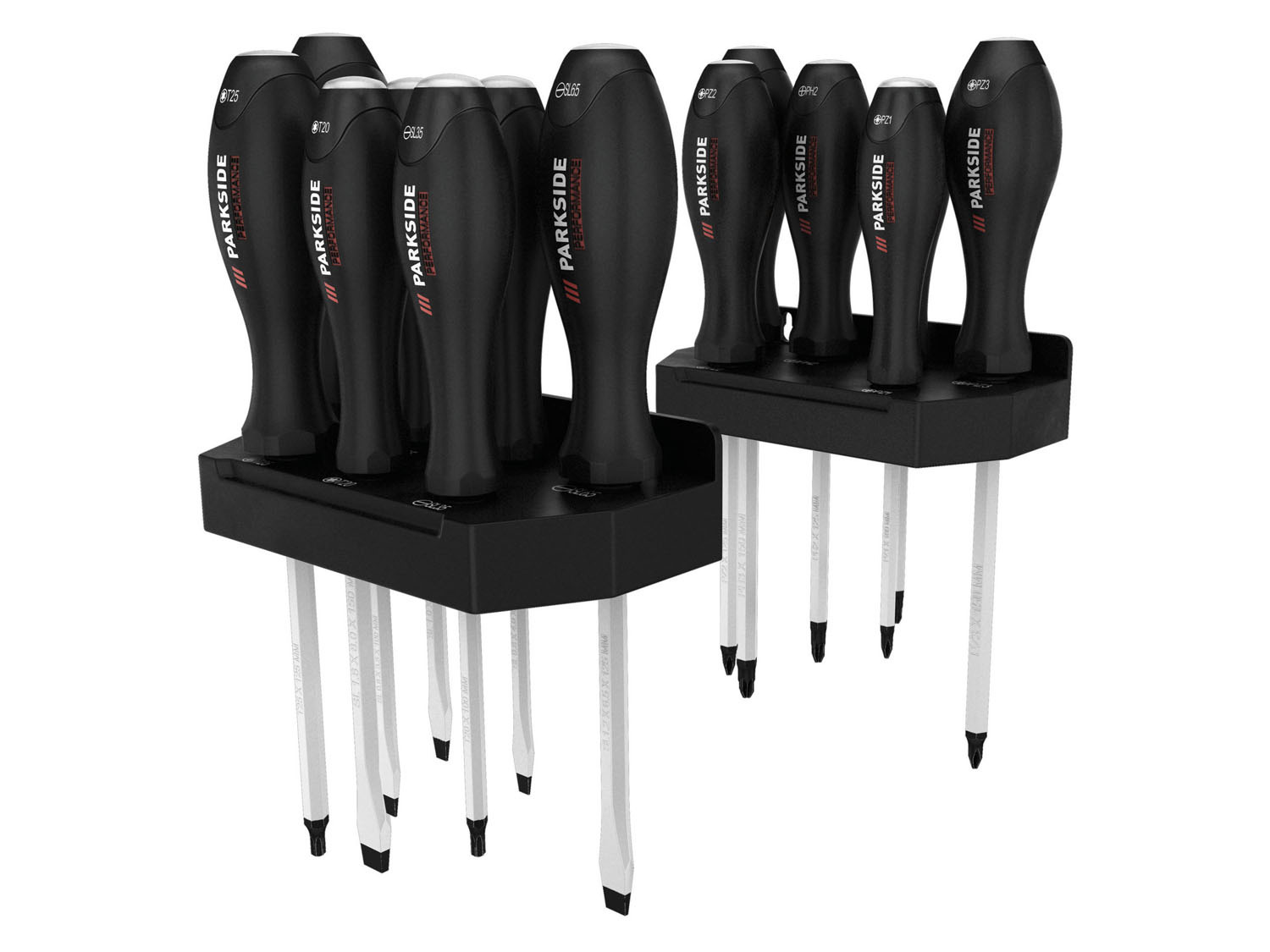 PARKSIDE PERFORMANCE ZESTAW ŚRUBOKRĘTÓW 13 SZT