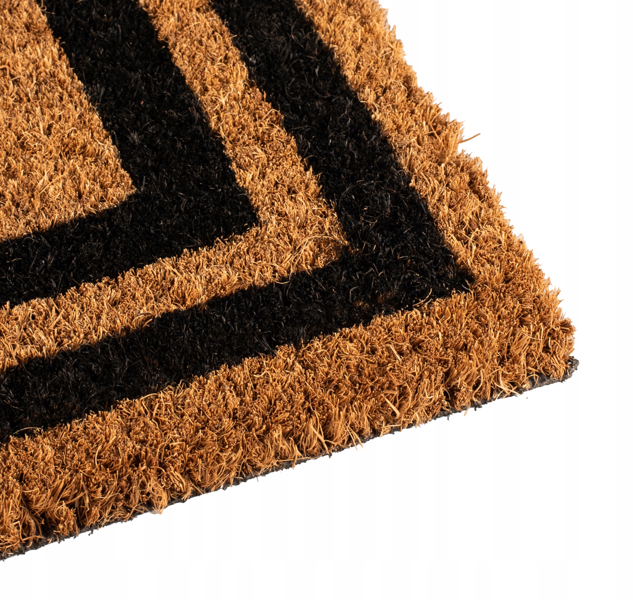 WYCIERACZKA POD DRZWI WEJŚCIOWA ZEWNĘTRZNA MATA NA BUTY RETRO KOKOS 40X60CM Długość 40 cm