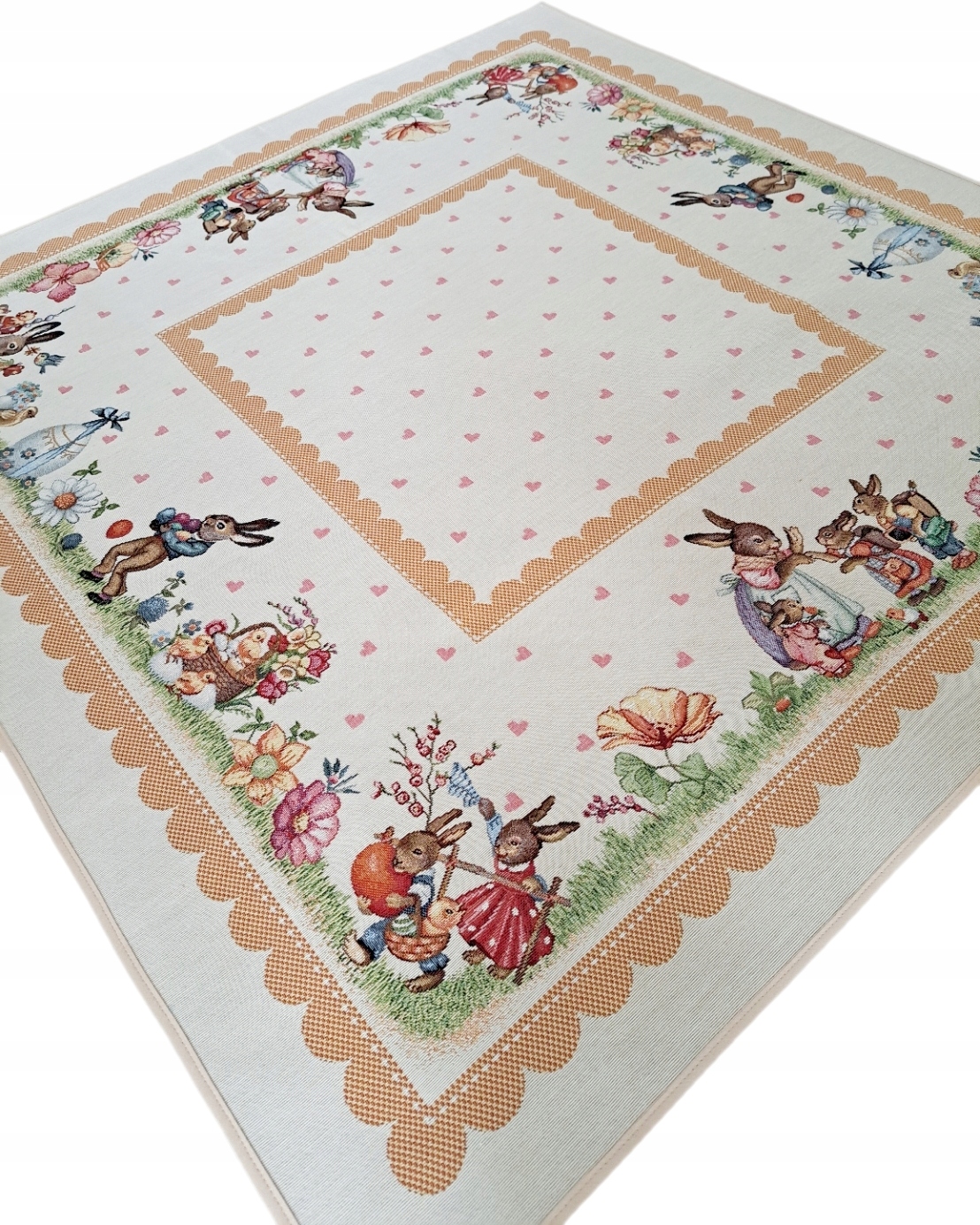 Velikonoční ubrus 100x100 cm 1244SE