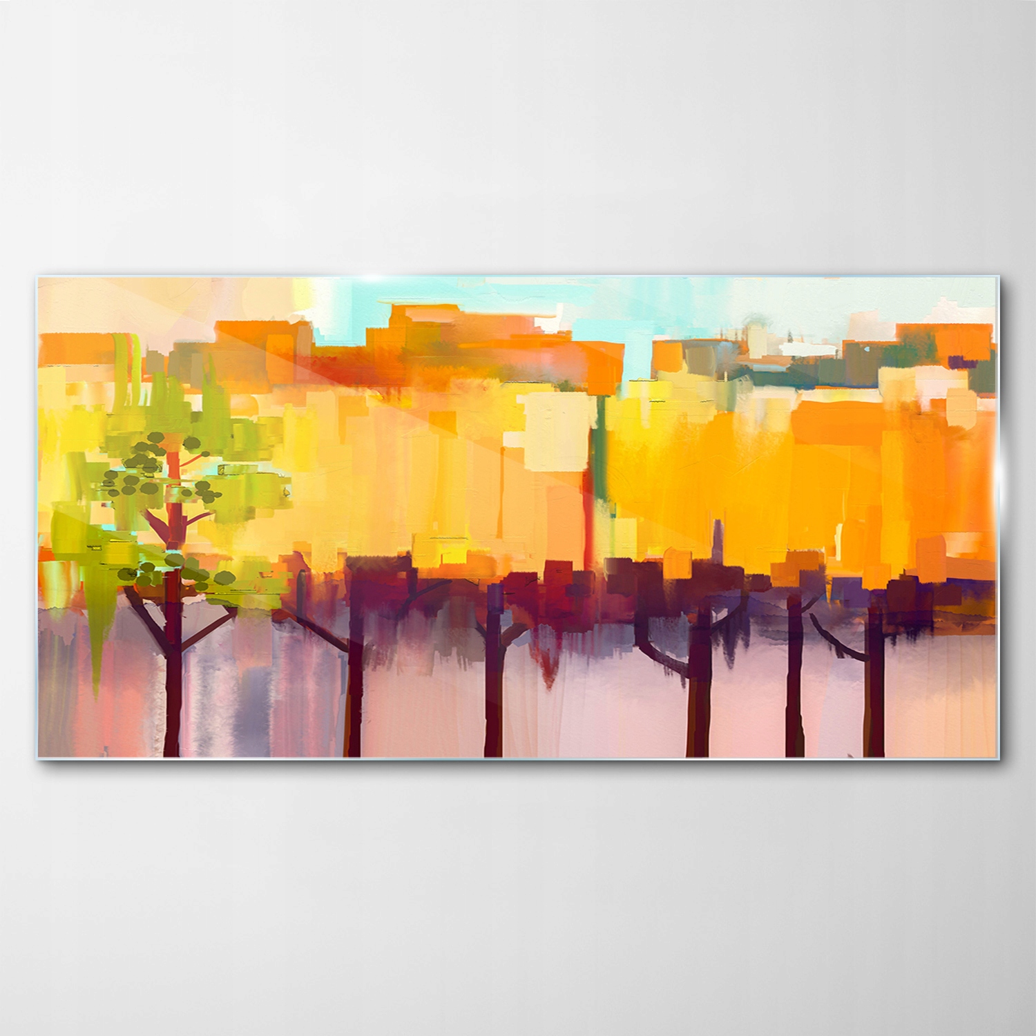 

Obraz na Szkle Dekor Abstrakcja Krajobraz 120x60