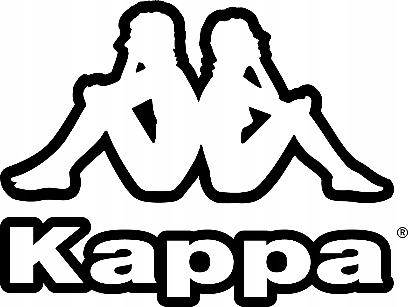 Год карра. Kappa одежда logo. Каппа логотип вектор. Лого спортивной одежды Каппа. Kappa надпись.