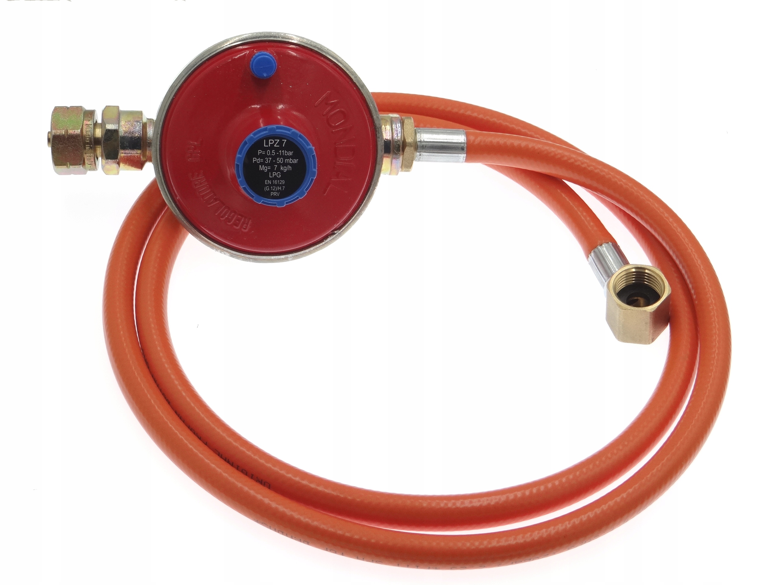 Připojovací sada pro zařízení napájená plynem 150 cm 20-50 mbar 7 kg/h