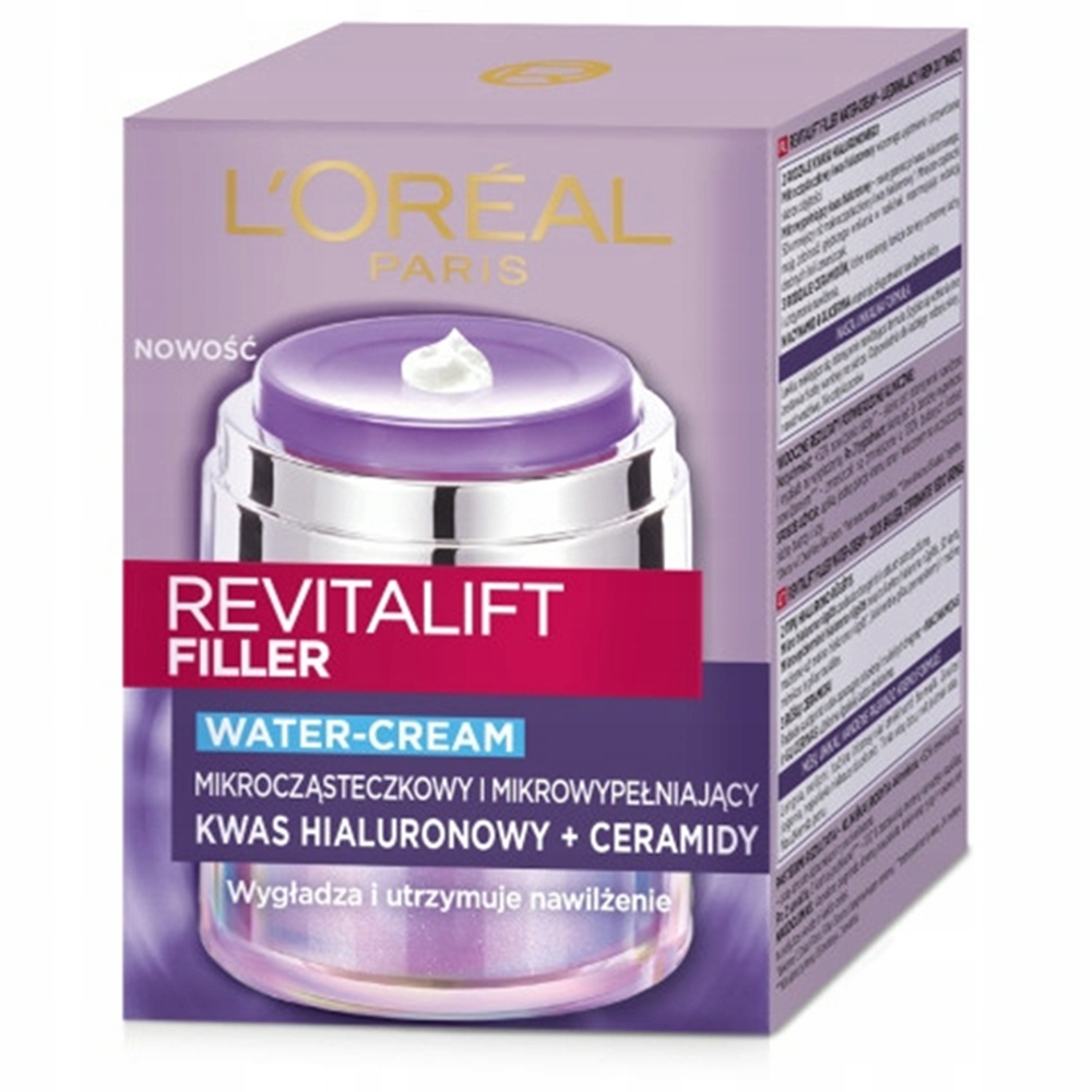 Loreal Revitalift Filler Watercream Vyhlazující denní a noční krém