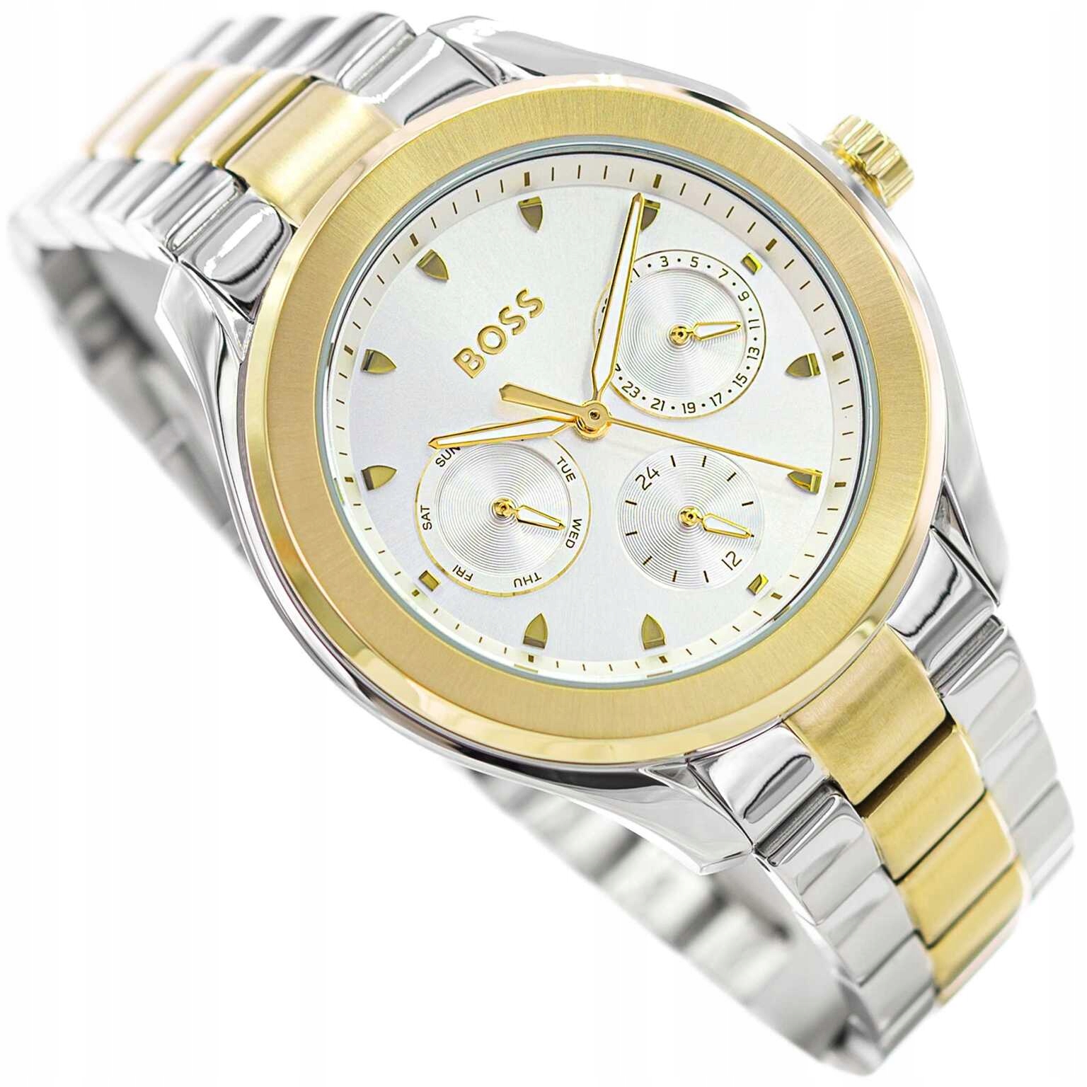 Dámské Hodinky Hugo Boss 1502746 Lida Stříbrné Na Náramku Elegantní Datum