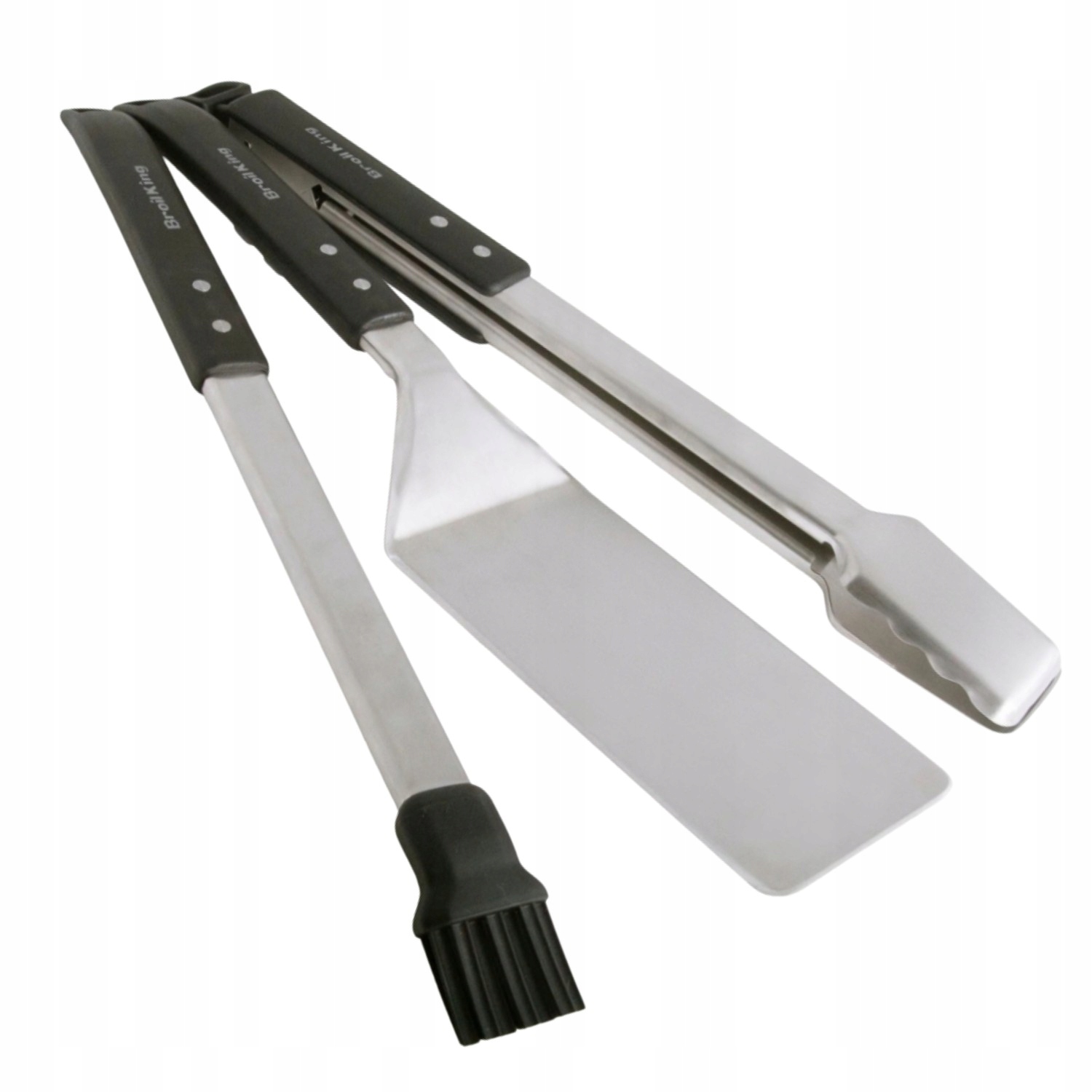 Zestaw do grillowania Szpatułka Szczypce Pędzelek Broil King Imperial 64103