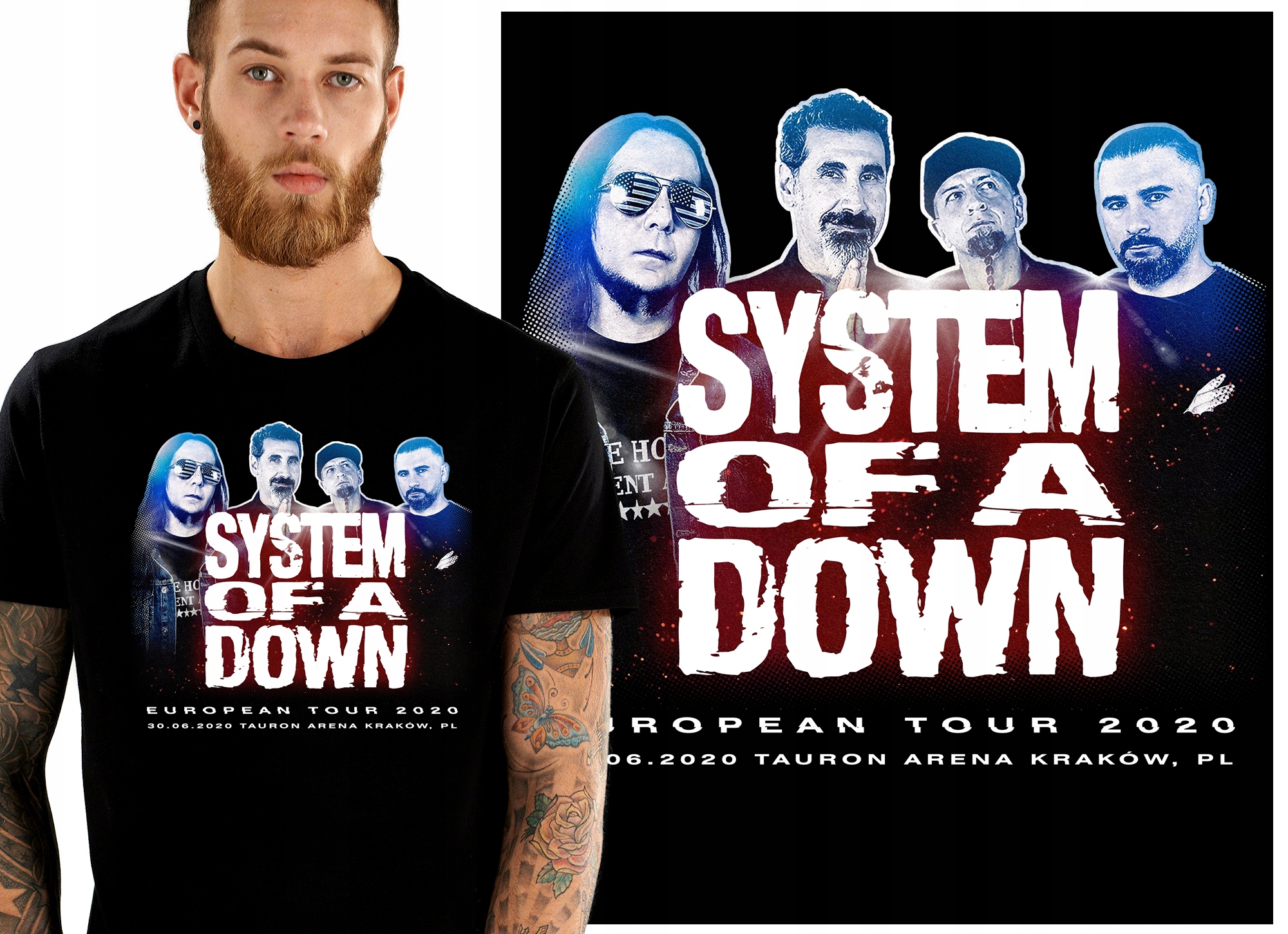 

System Of A Down Soad 2020 Koszulka Męska M