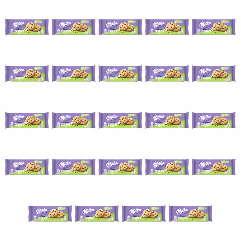 Milka Sušenky Pieguski Choco Sušenky s kousky čokolády 135 g X24