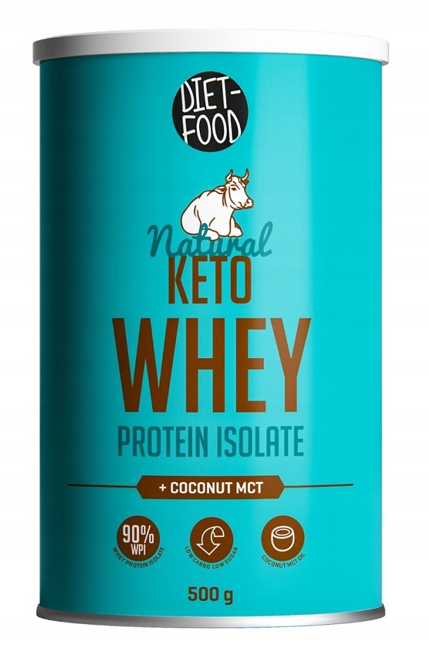 Syrovátkový Protein S Mct Keto (izolát Wpi 90) 500 g Diet-food