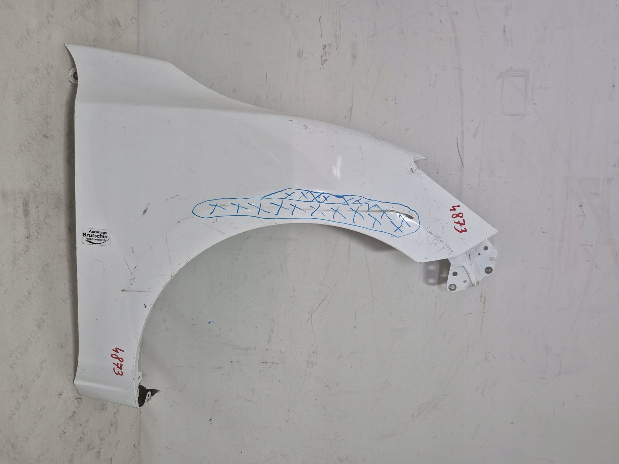 MAZDA 2 III 14-> fender front front right