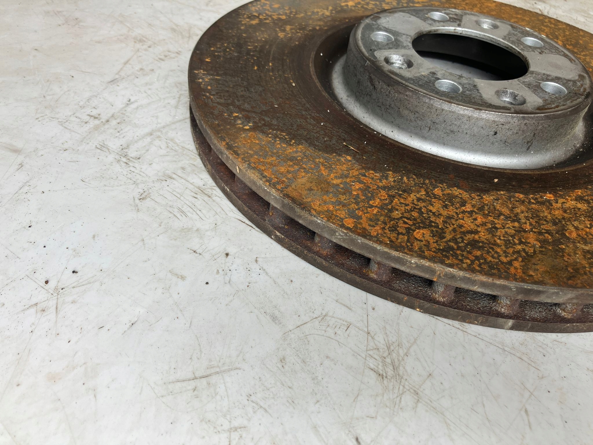 discs brake front C5 III X7 3.0 HDI komplet