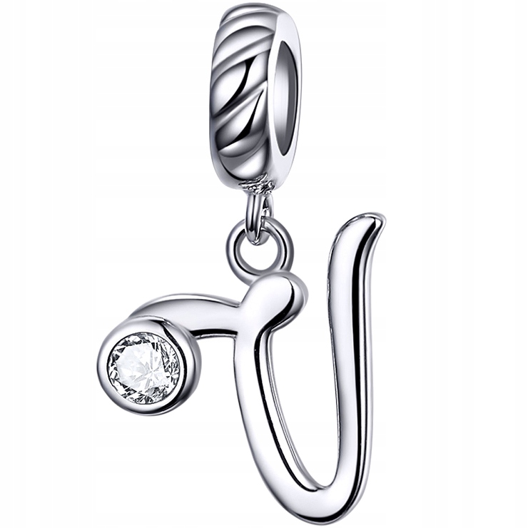

Charms Literka V do Pandora srebro 925 koralik