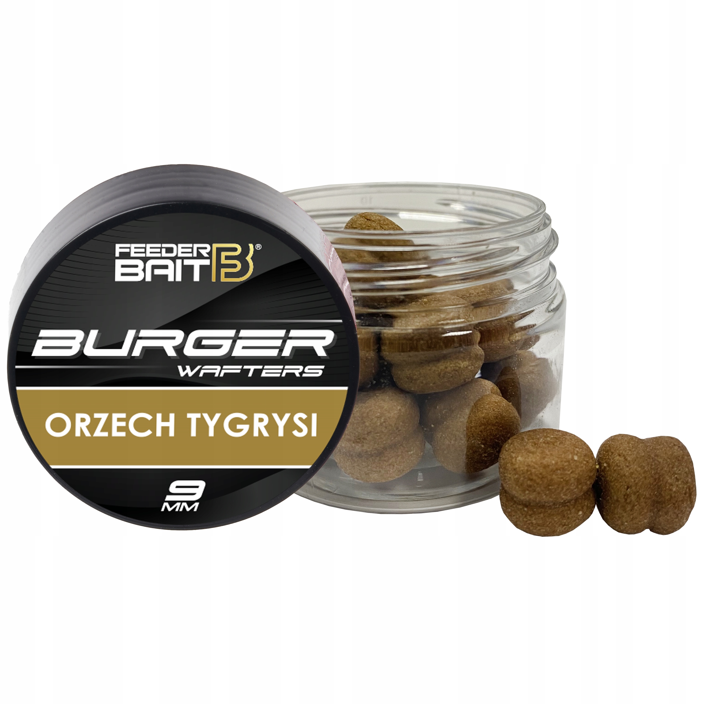 Feeder Bait Burger Wafters 9mm Orzech Tygrysi