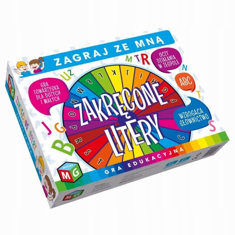 

Gra edukacyjna Zakręcone Litery nauka słówek
