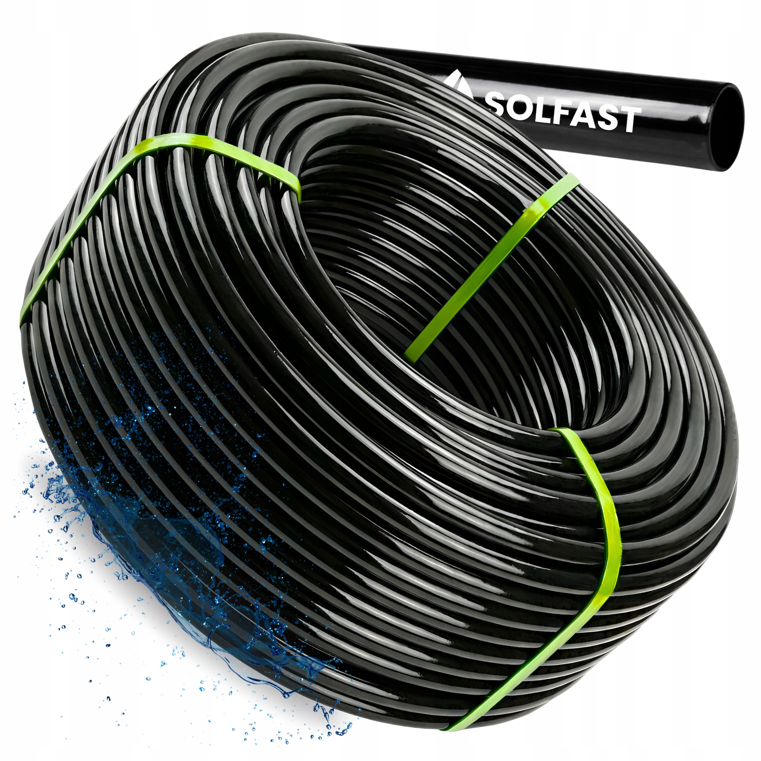 Rura Montażowa Pe fi20 Wąż bez otworów Przewód 100 m System Nawadniania Wąż