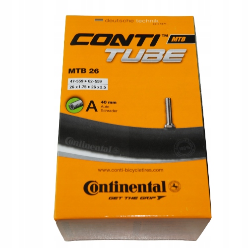 

Dętka Continental Mtb 26 x1,75-2,50 (auto 40mm)