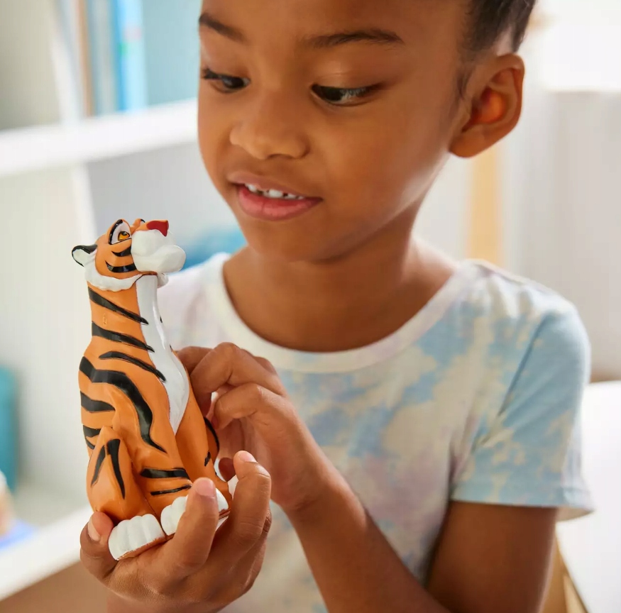 DISNEY Lalka JASMINE DZASMINA ALADDYN RAJA + UBRANKA Materiał plastik tkanina