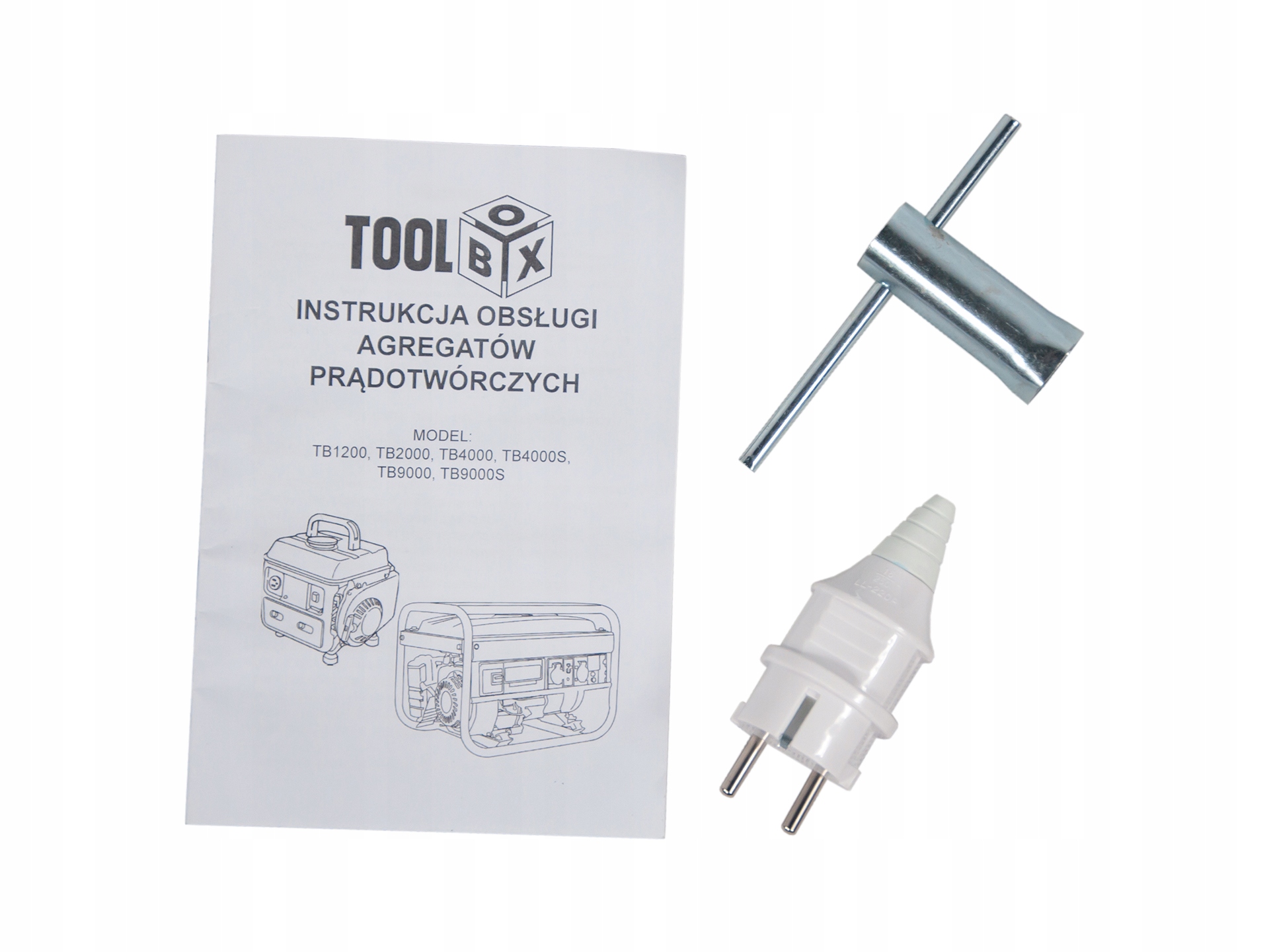 AGREGAT PRĄDOTWÓRCZY AVR GENERATOR 2,8kW Miedź Model TB2000