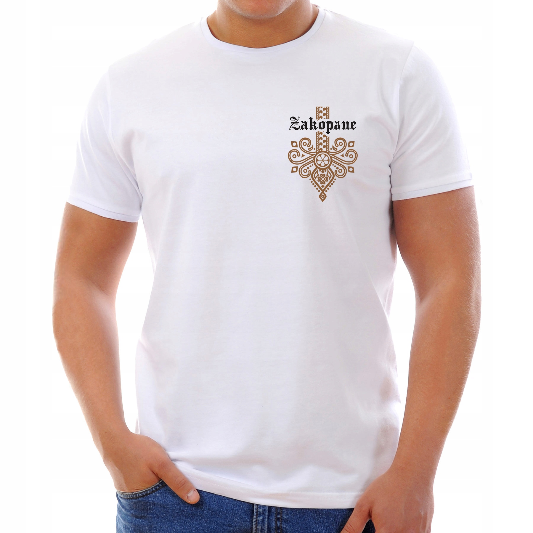 

Koszulka Zakopane Parzenica Logo (M):: XL,: biały
