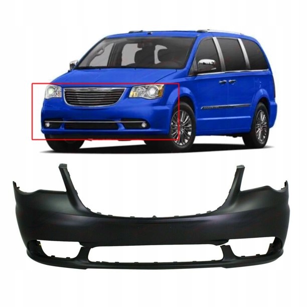 ZDERZAK PRZÓD CHRYSLER TOWN COUNTRY 2011-2017