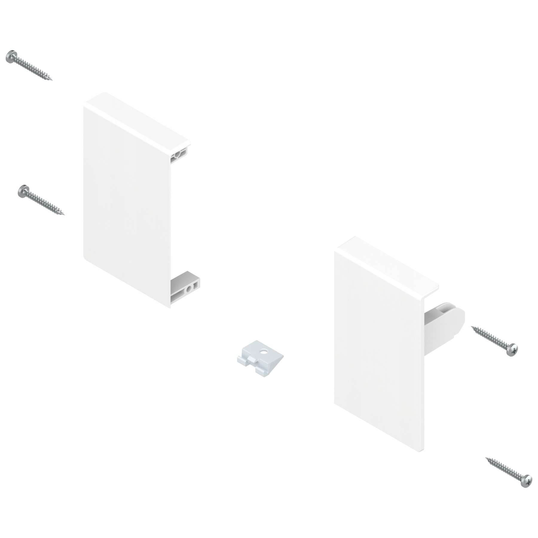 

Blum ZIF.71M0 Antaro mocowanie frontu, białe