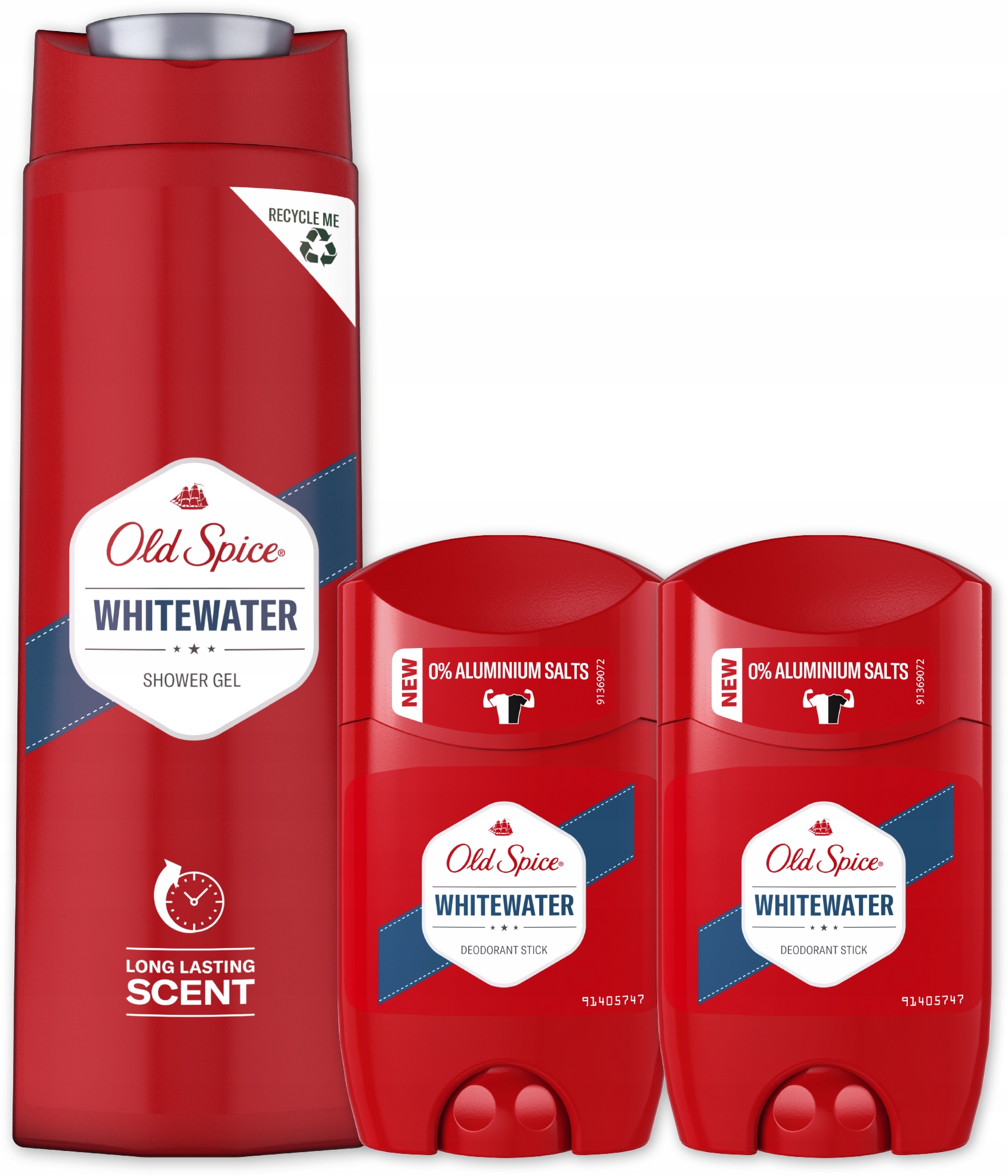 

Old Spice dezodorant 2x50ml żel pod prysznic 400ml