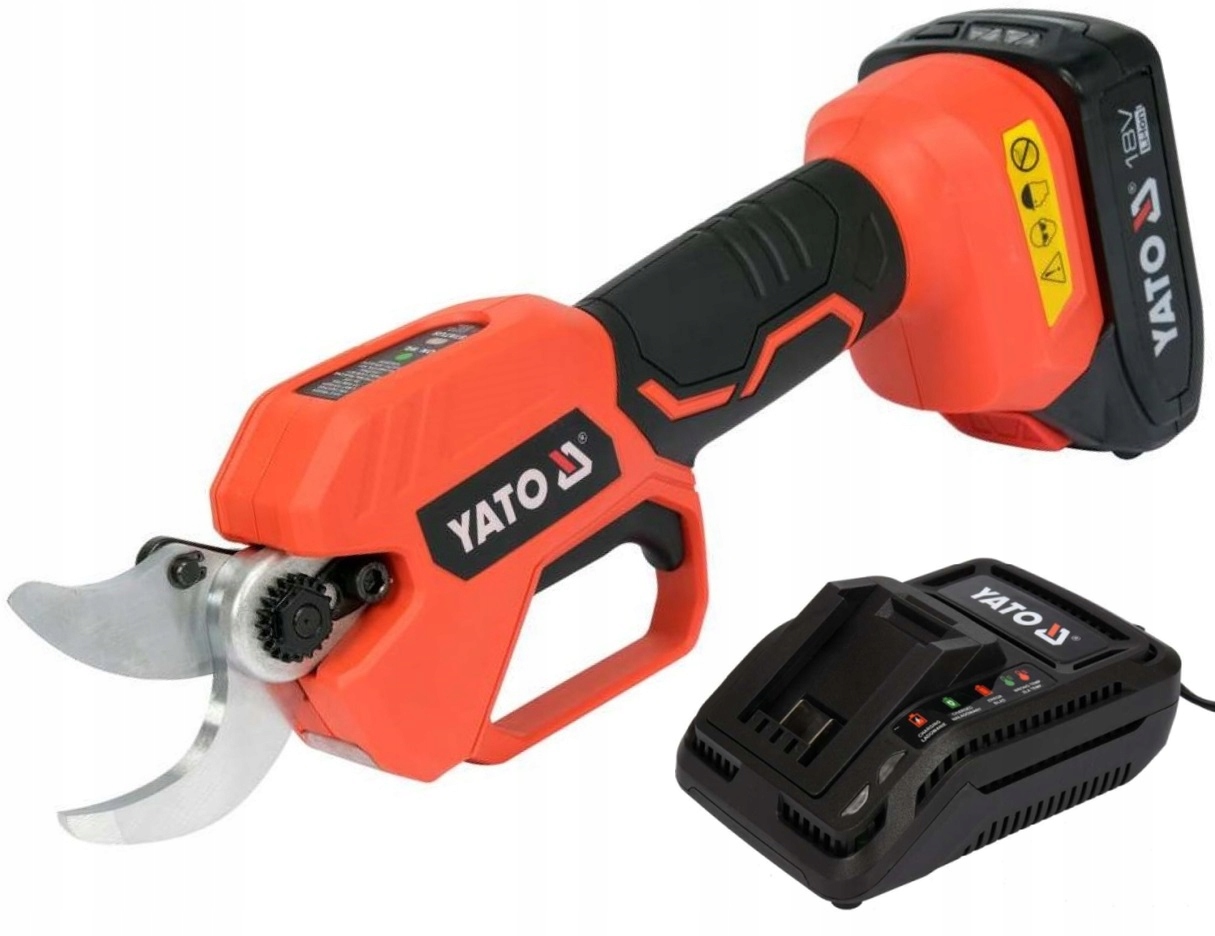 Nožnice Na Konáre 18V 2AH nožnice s akumulátorom 2Ah s nabíjačkou YT-828377