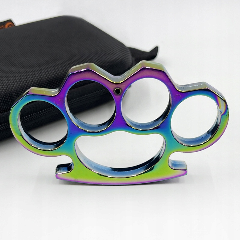 PIERŚCIEŃ OCHRONNY STAL KASTETY STEEL RING Wzór dominujący mix wzorów