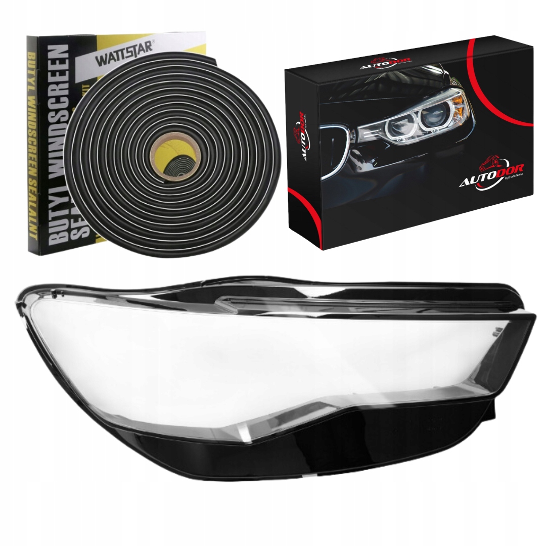 Audi A6 C7 16-18 Kryt Světla Pravý Přední Lepidlo Butyl