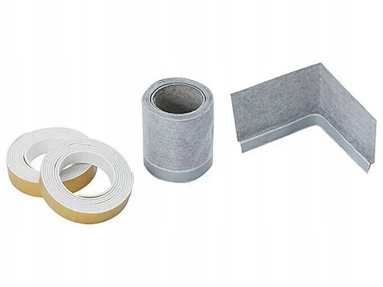 Sada těsnění ráfku vany, 4 kusy, vhodné pro: ocelové a akrylátové vany