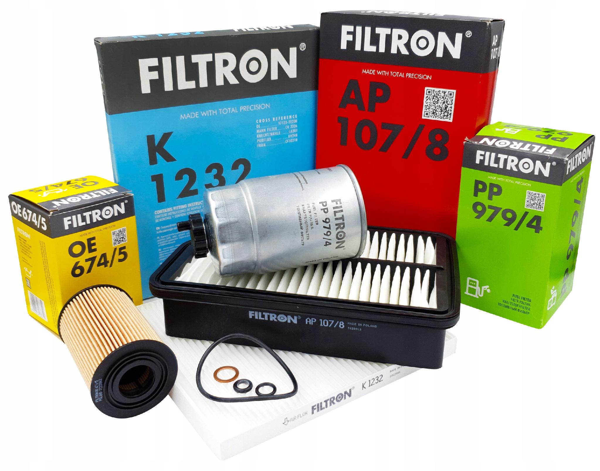 

Filtron Zestaw Filtrów Hyundai I40 1.7 Crdi