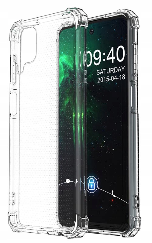 

Etui 4Mobee do Samsung Galaxy A12 Przezroczyste