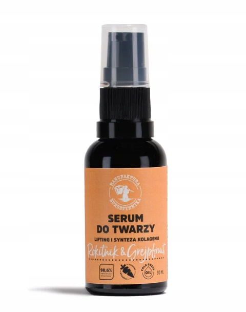 Gelové sérum Rakytník a grapefruit s vitamínem C, Jantarová manufaktura