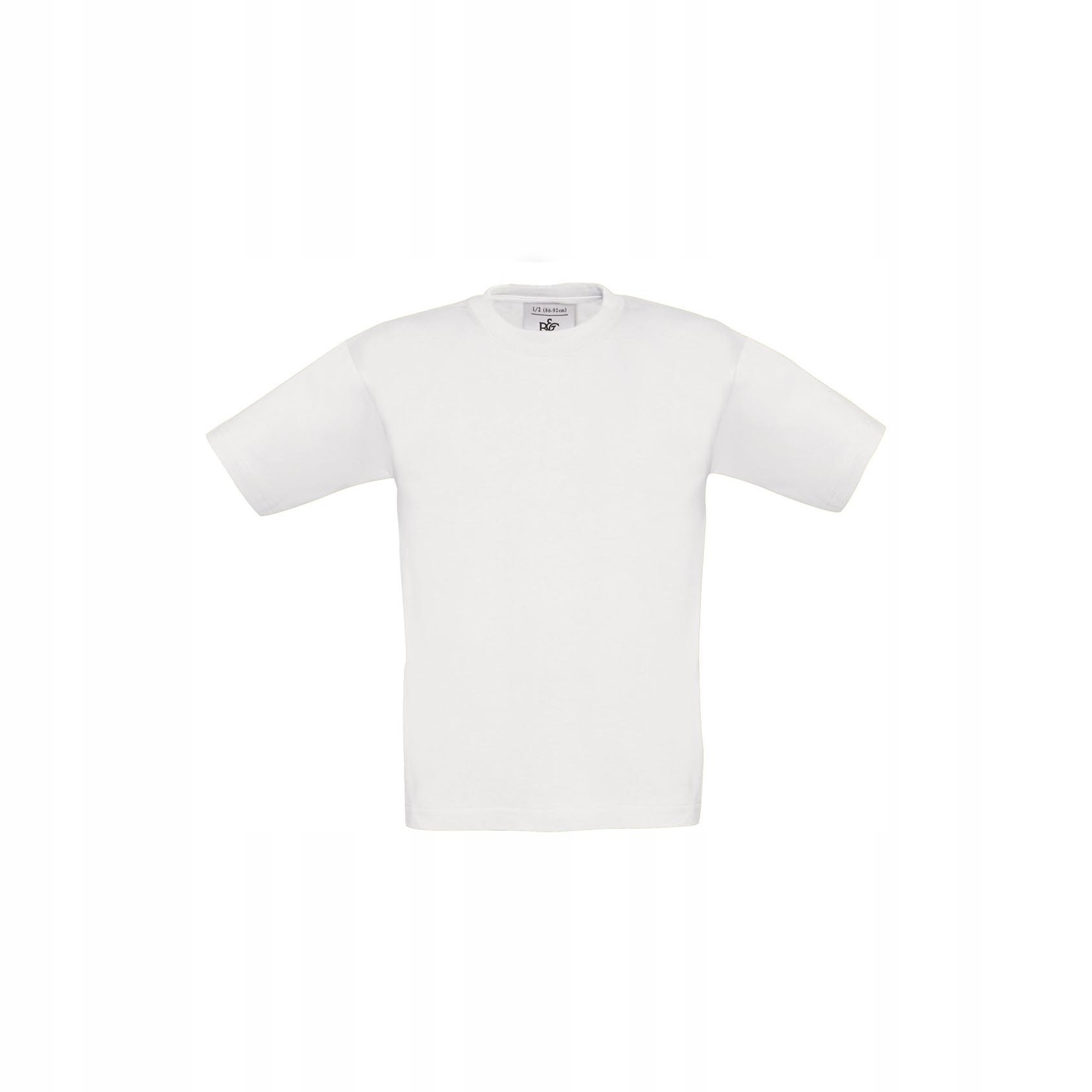 

T-shirt Koszulka dziecięca B&c Biała 110/116