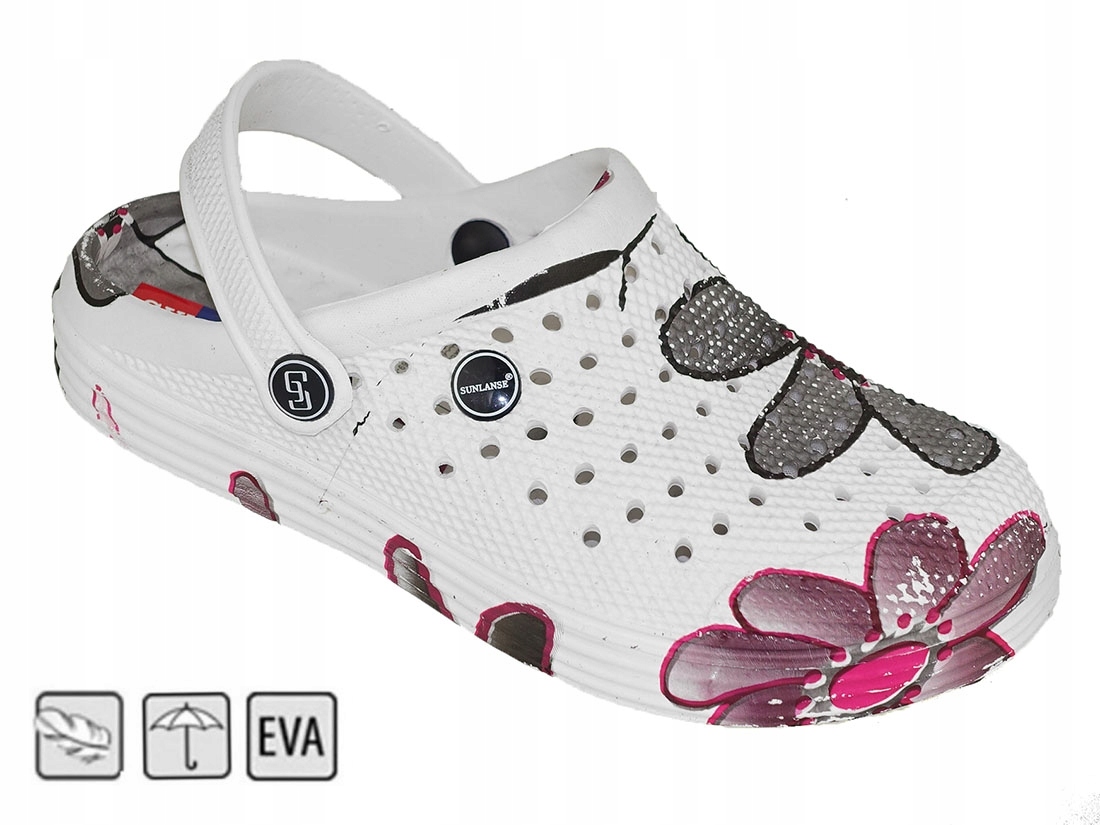 KROKSY KLAPKI OGRODOWE BASENOWE LACZKI PIANKOWE