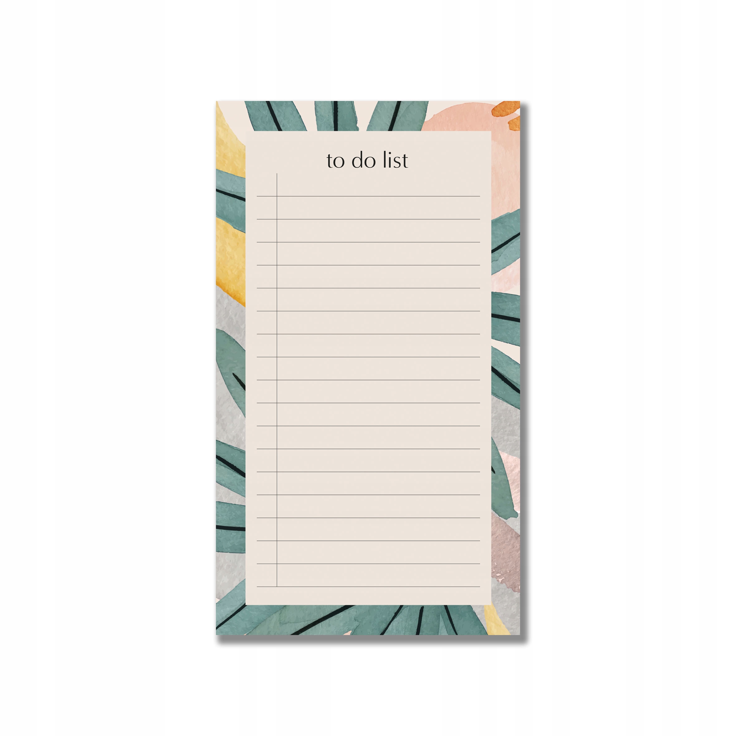 To do list. Lista zadań. Notes – Pastel Flowers!